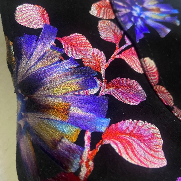 Miss-Fire fabulous painted suede boots sz 39 - Picture 10 of 11